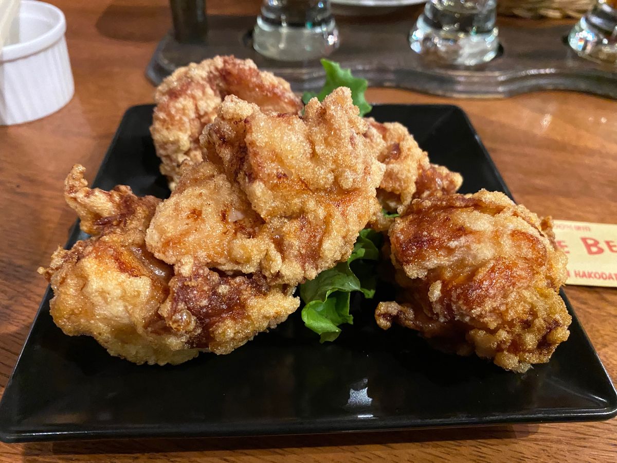 函館ビール！

ザンギも食べた！