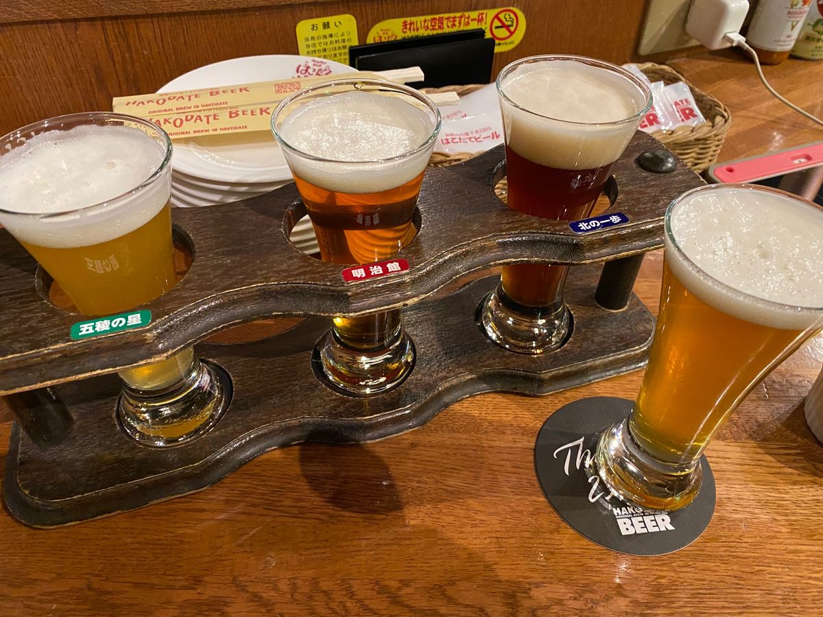 函館ビール！

ザンギも食べた！