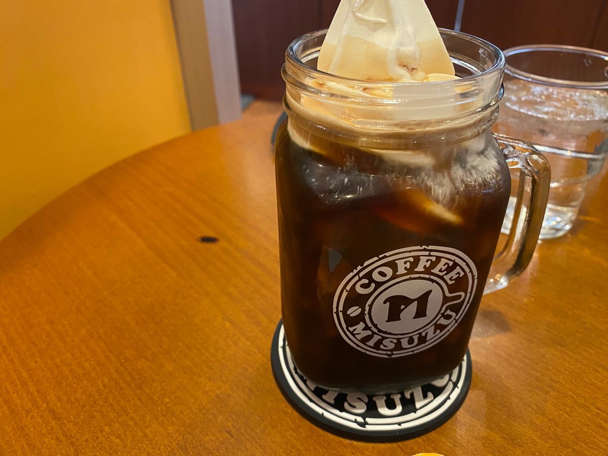 コーヒーフロート！

美鈴珈琲でいただきました！