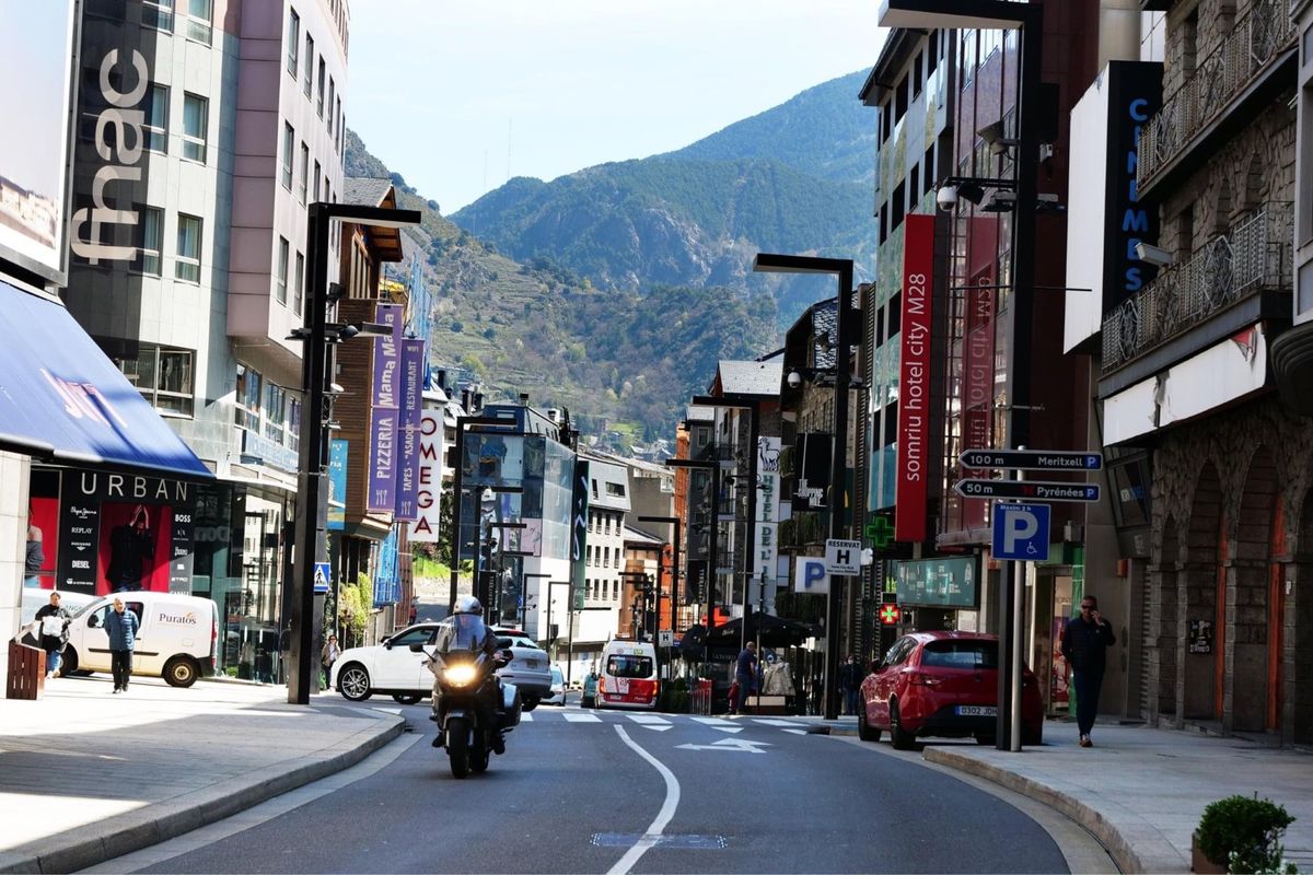 アンドララヴェリャのメインストリート