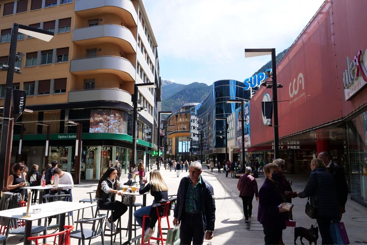 アンドララヴェリャのメインストリート