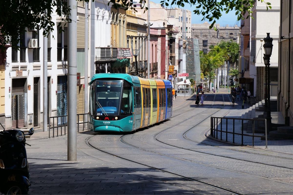 テネリフェ島の街並み