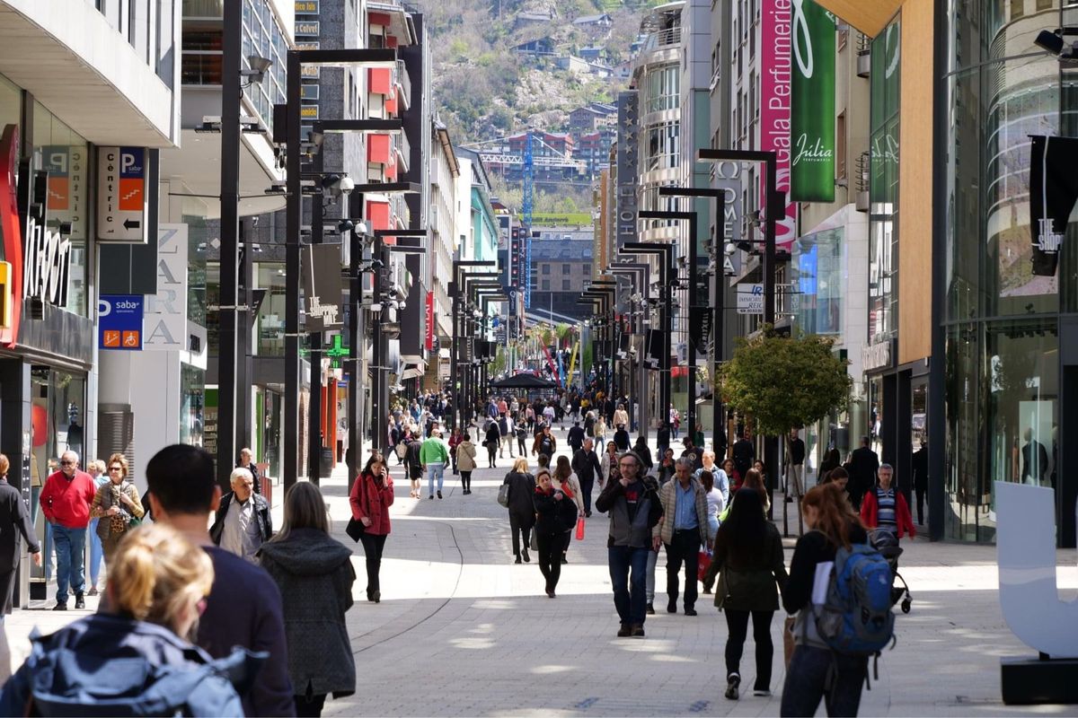 アンドララヴェリャのメインストリート