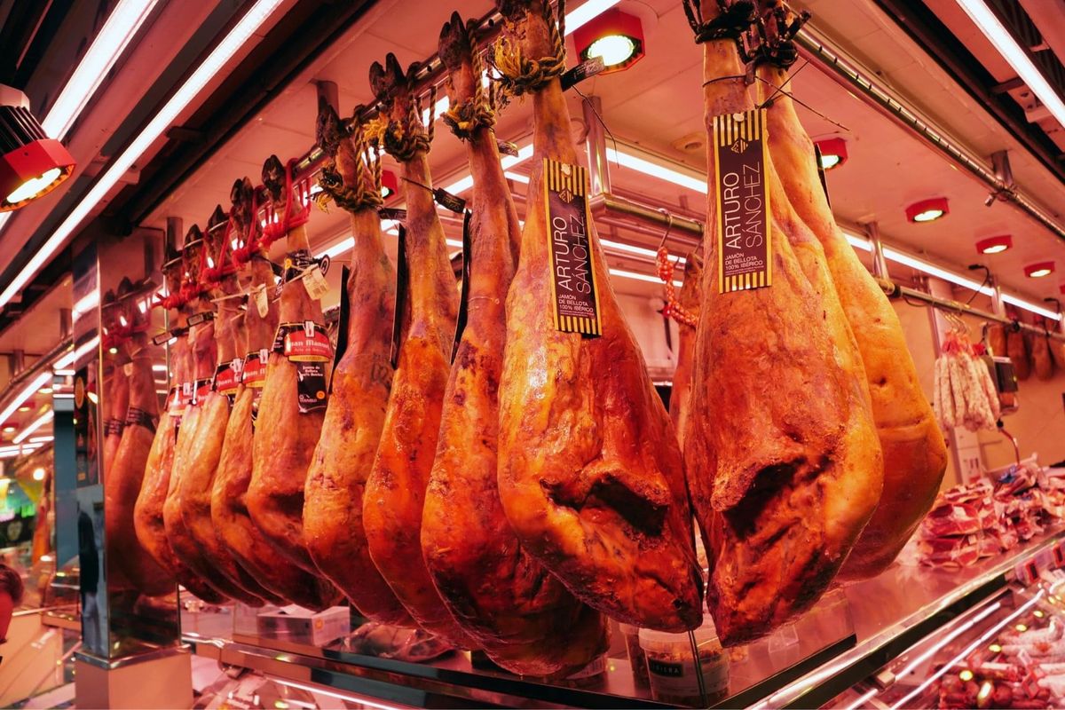 バルセロナの市場