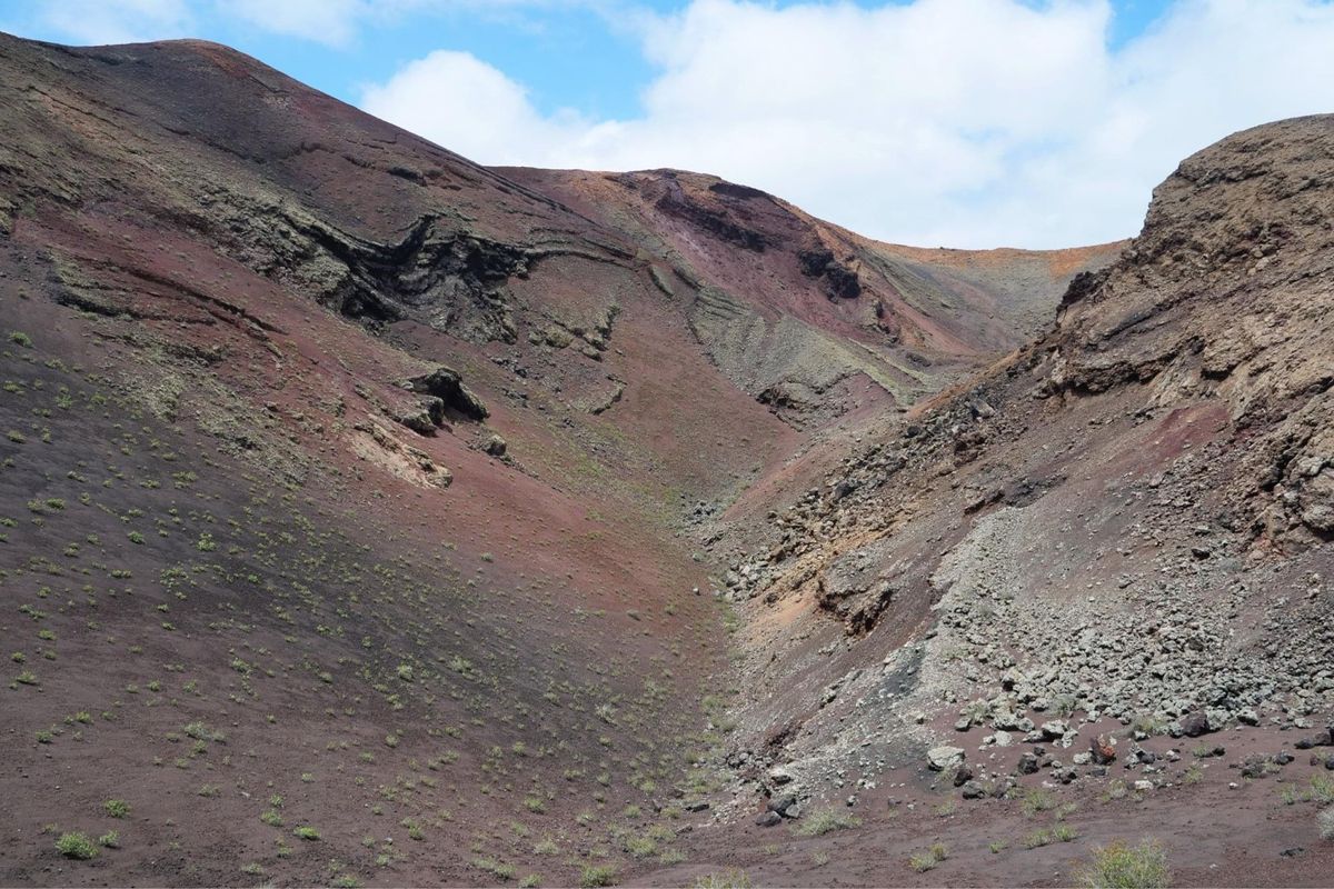 スペインのランサローテ島の国立公園