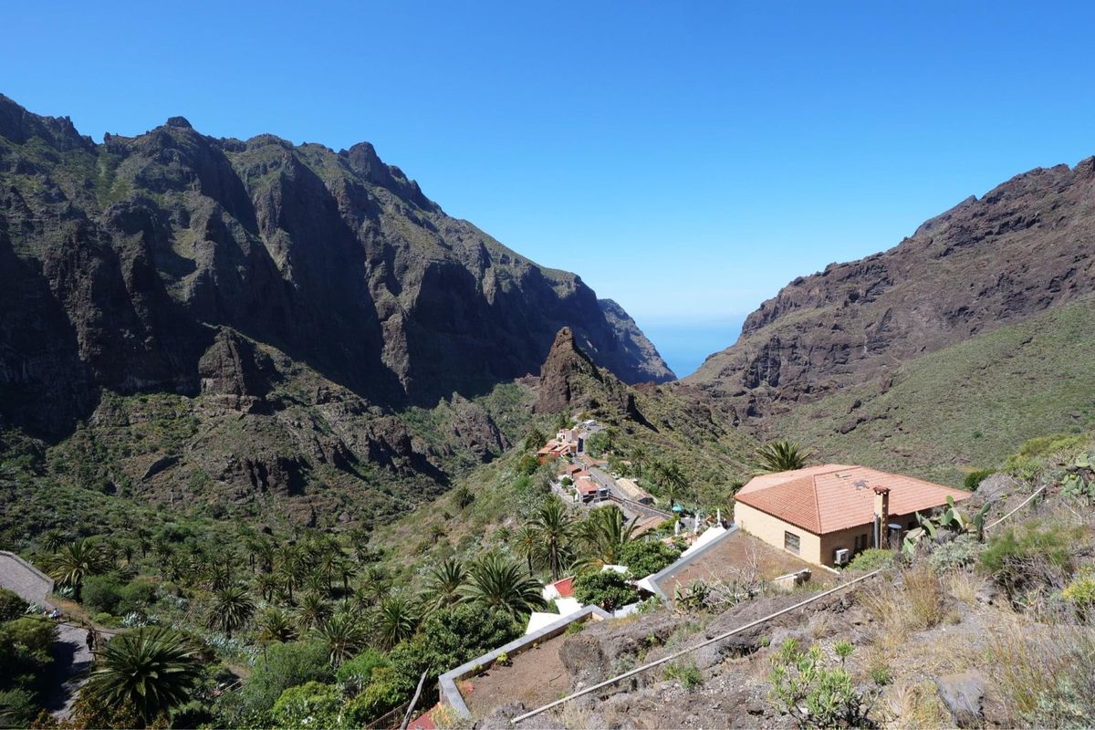 テネリフェ島のマスカ渓谷です。