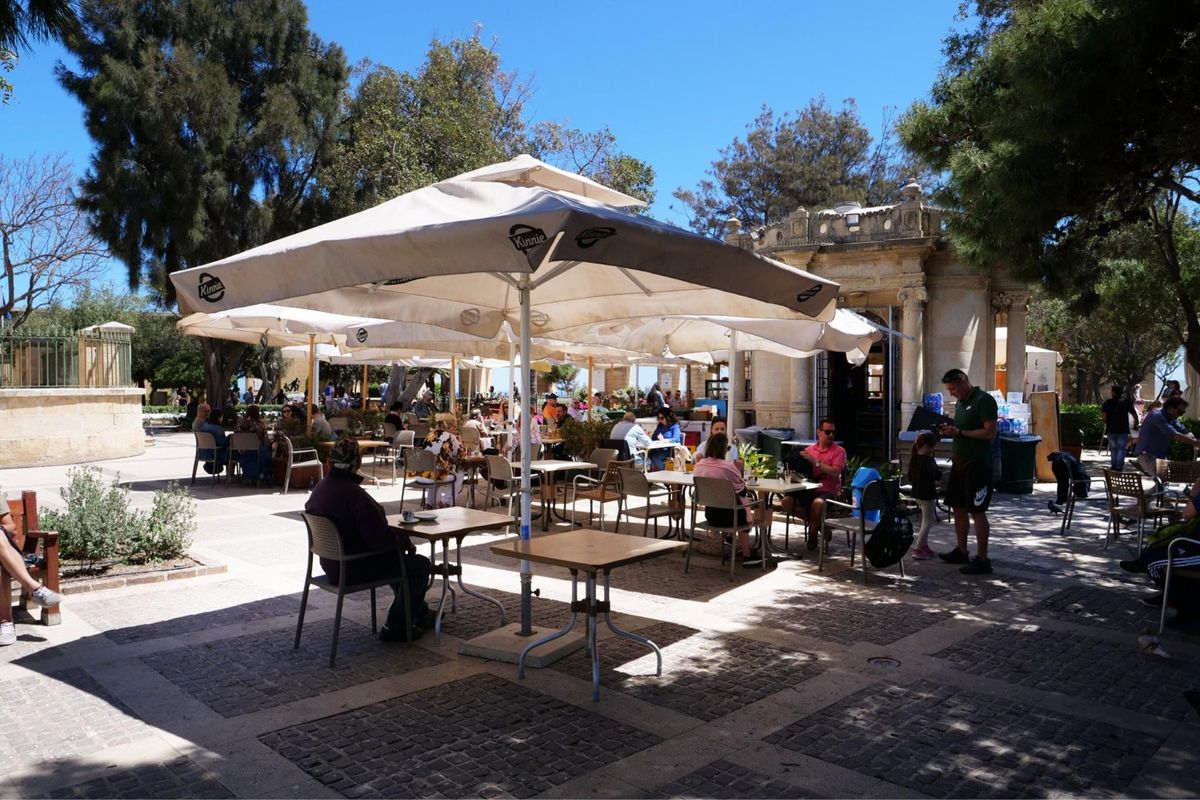 マルタの首都 バレッタからの眺め