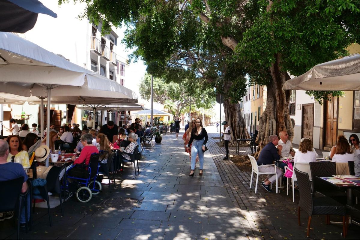 テネリフェ島の街並み