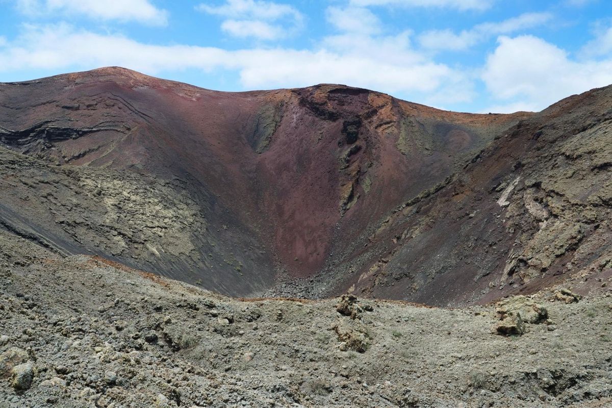 スペインのランサローテ島の国立公園