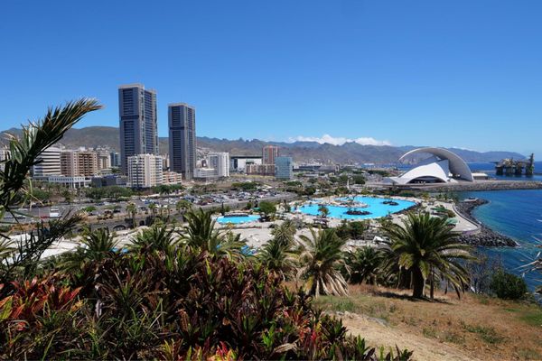 アンドラ「地中海沿岸とカナリア諸島の旅」の写真：テネリフェ島の街並み