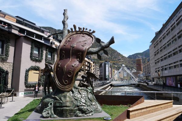 アンドラ「地中海沿岸とカナリア諸島の旅」の写真：アンドララヴェリャの街並み