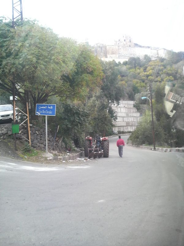 シリア・アラブ共和国・ダマスカス「思い出のシリア・ヨルダン行」の写真：クラック・デ・シュバリエは今どうなってい...