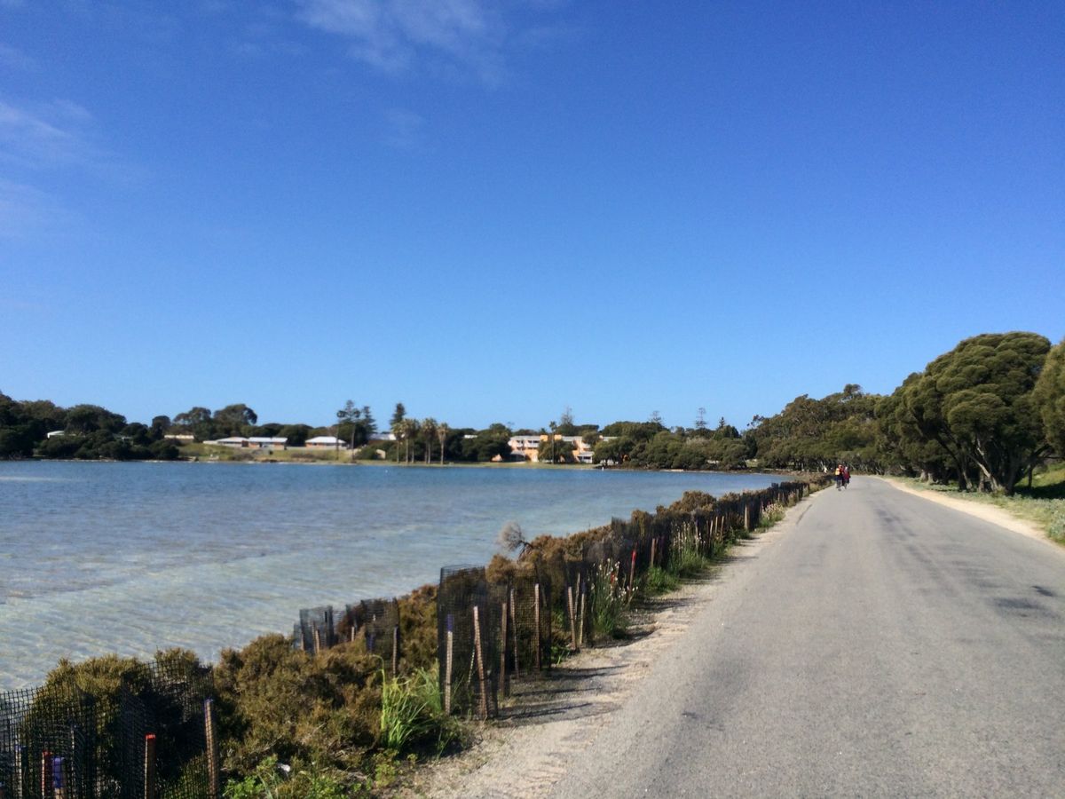 @Rottnest Island
Quokkaを探してレンタサイクルで島一周