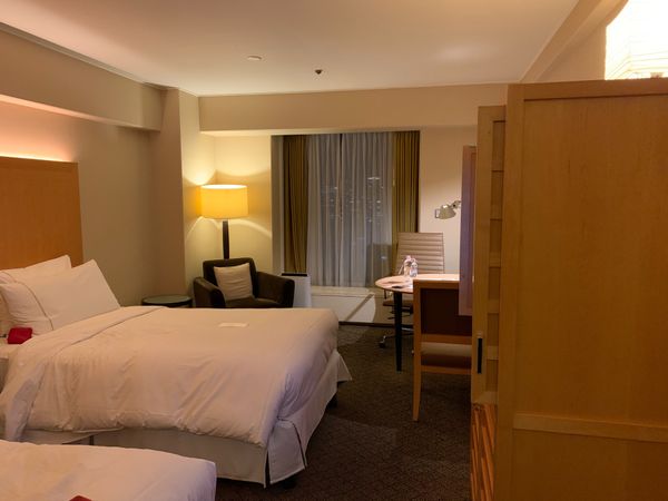 日本・大阪府「ご近所旅　大阪」の写真：宿泊先は　シェラトン都ホテル大阪
マリオ...