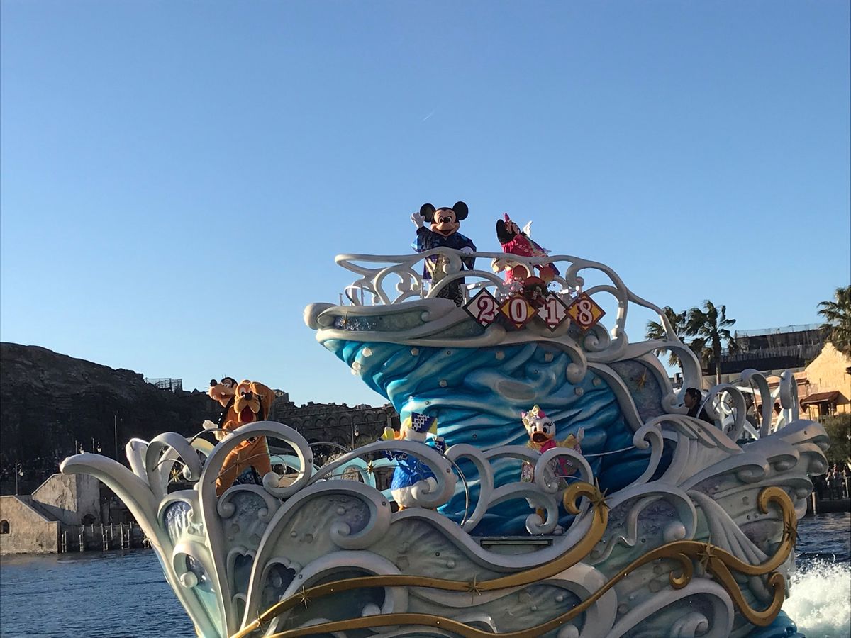 新年ディズニー！