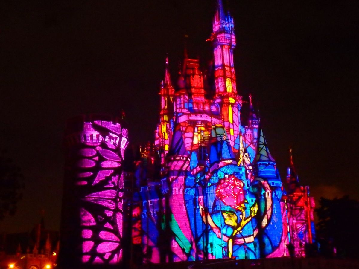 雨の日のディズニーランドハロウィン2016