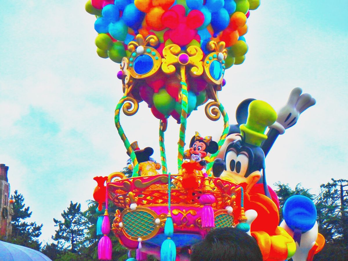 雨の日のディズニーランドハロウィン2016