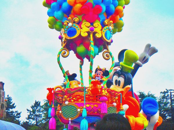 日本・千葉県「東京とディズニー旅行」の写真：雨の日のディズニーランドハロウィン2016