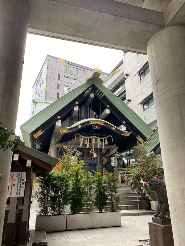 日本・東京都「日帰り東京旅行」の写真：築土神社