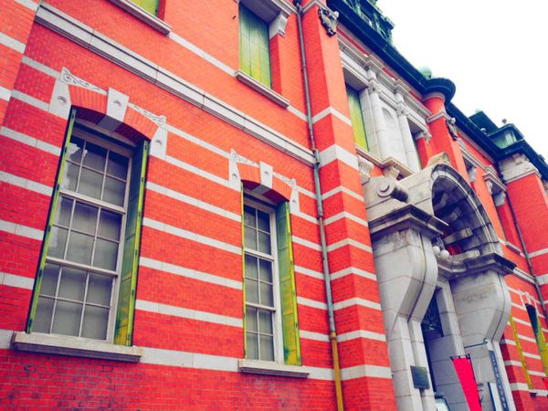 日本・京都府「鈴木敏夫とジブリ展in京都」の写真：①京都文化博物館
②最初の撮影ポイント〜...