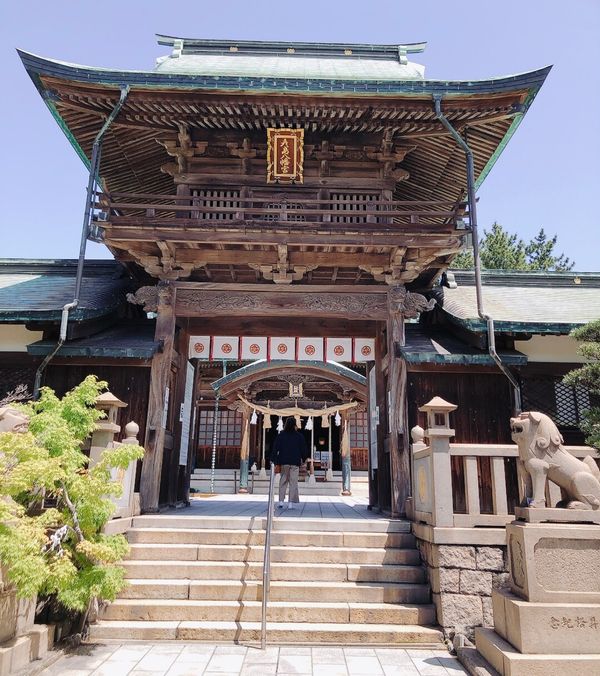 日本・山口県「2022ゴールデンウィーク家族旅行」の写真：#彦島八幡宮

無事、御朱印も頂くことが...