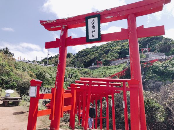 日本・山口県「2022ゴールデンウィーク家族旅行」の写真：#元乃隅神社