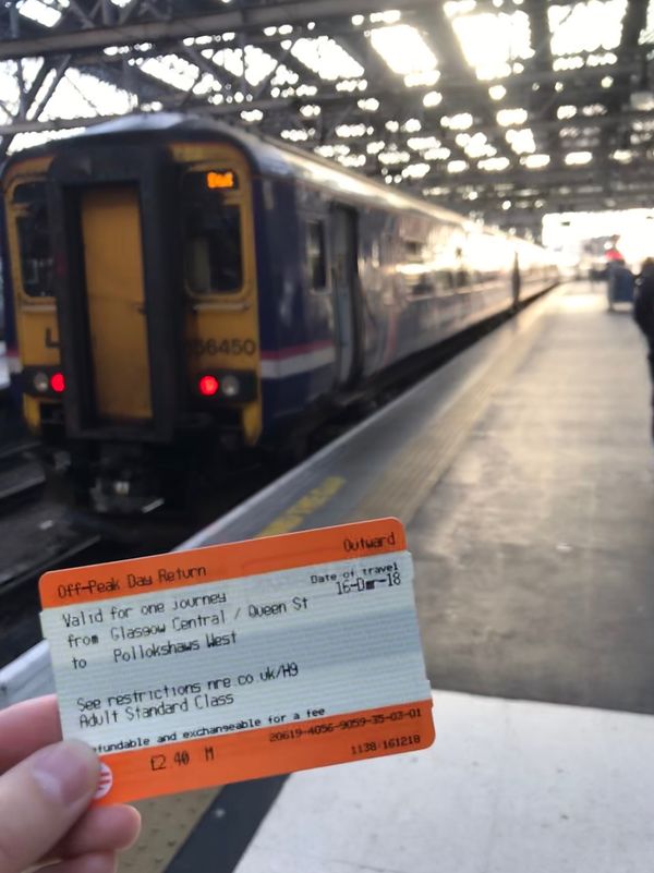 アラブ首長国連邦・ドバイ「スコットランド」の写真：⑤この日はバス🚌に乗ってグラスゴーへ！
...