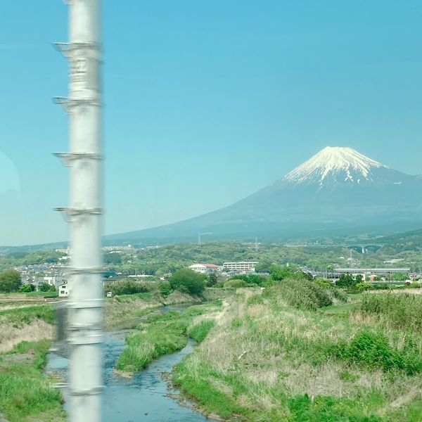 日本・静岡県「KAT-TUN 静岡」の写真：東海道新幹線初乗車🚅

富士山近くてびっ...