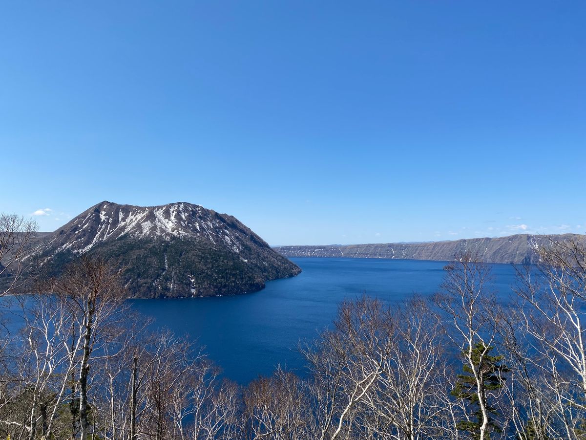 神の子池と摩周湖に寄ってから釧路方面へ南下🚗