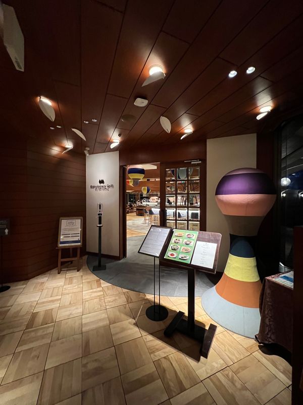 日本・軽井沢「プリンスホテル軽井沢のコテージに泊まってみる」の写真：オールデイダイニング カルイザワグリル
...