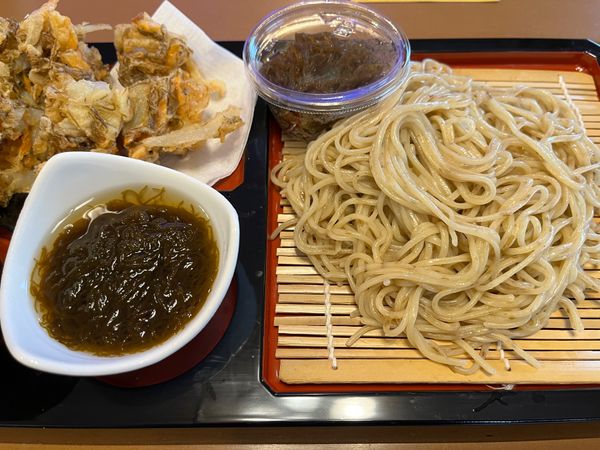 日本・宮古島「梅雨入りの宮古島」の写真：ランチはもずく麺のお店。
もずく好きには...