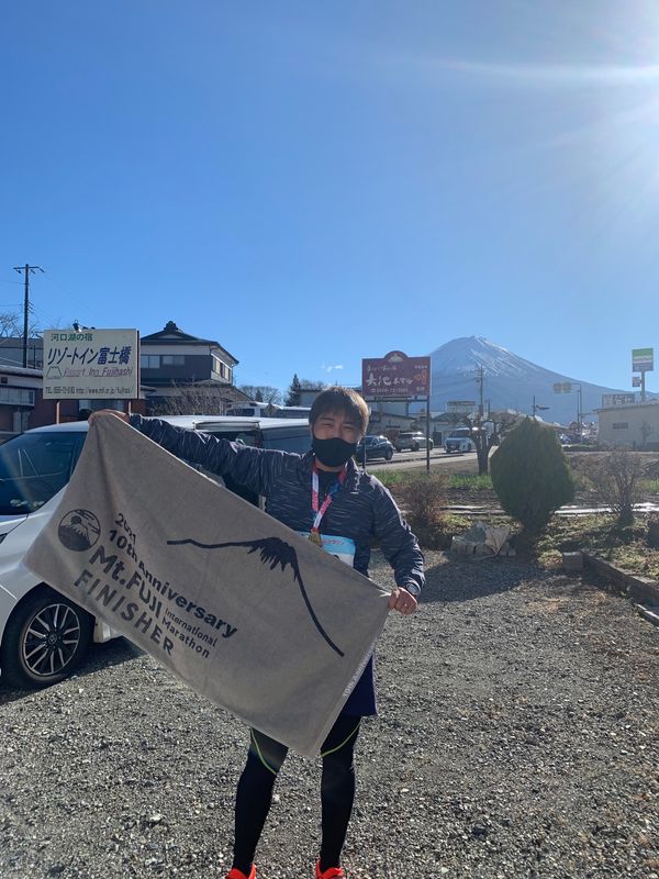 日本・山梨県「第10回富士山マラソン」の写真