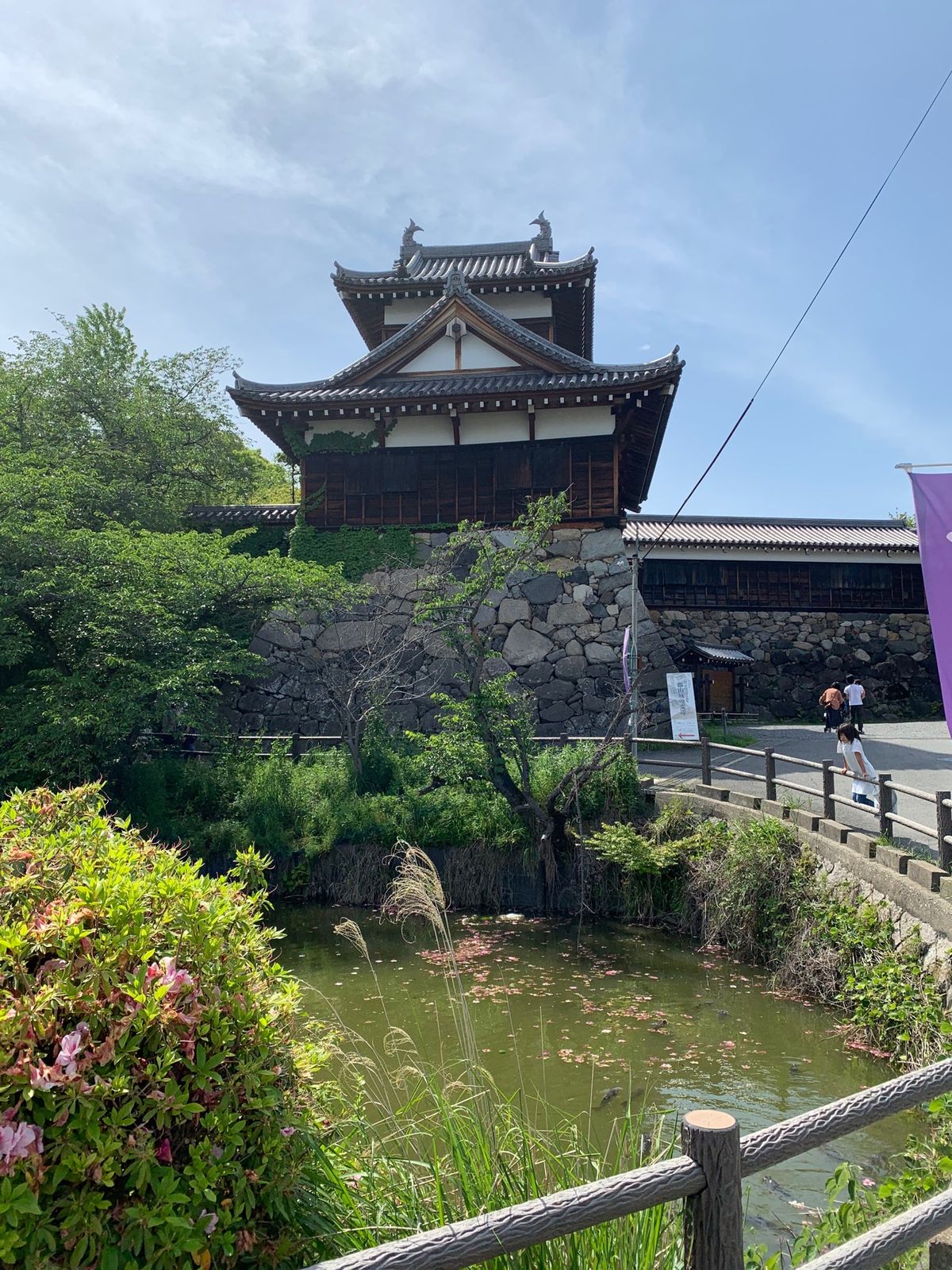 日本３大山城の１つ高取城、大和郡山城、法隆寺と巡りました🏯