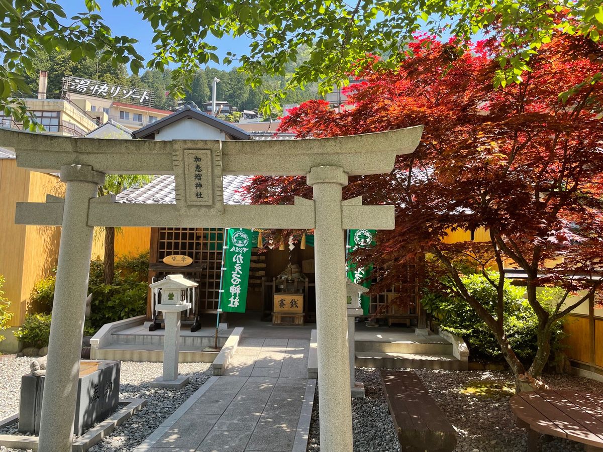 最終日は下呂温泉。温泉街を散策しました。