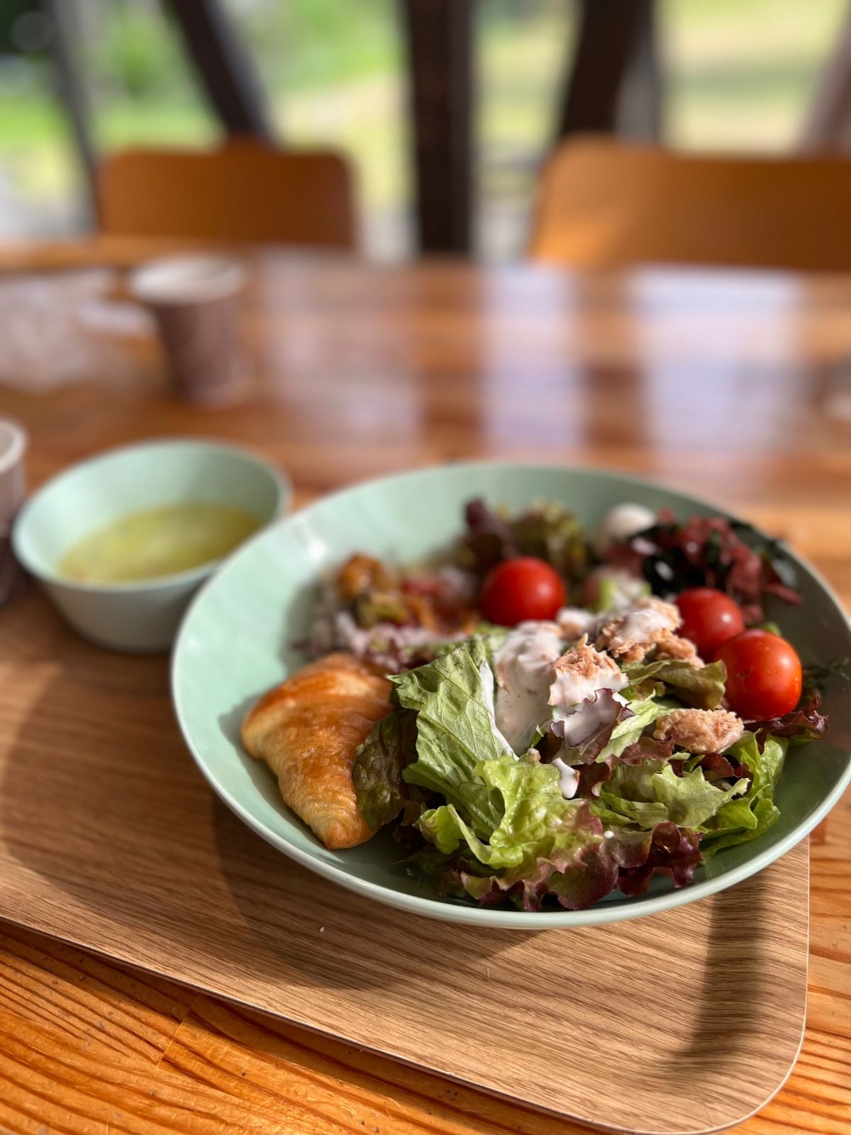 朝食は昨日激混みだった『ザファームカフェ』
朝食はおそらく宿泊者のみだと思...