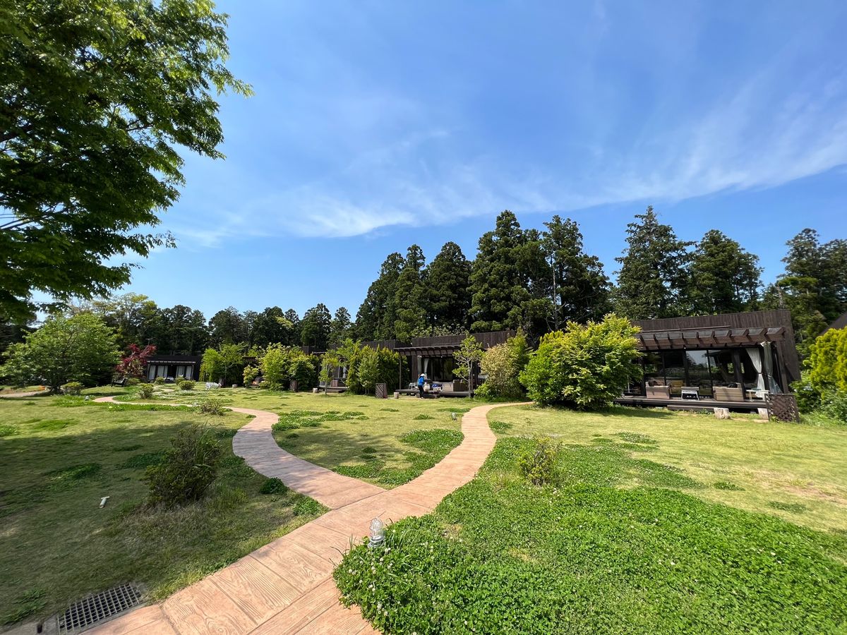 ザファームに到着！都内から1時間ちょっと。成田の少し先です。
めちゃくちゃ...