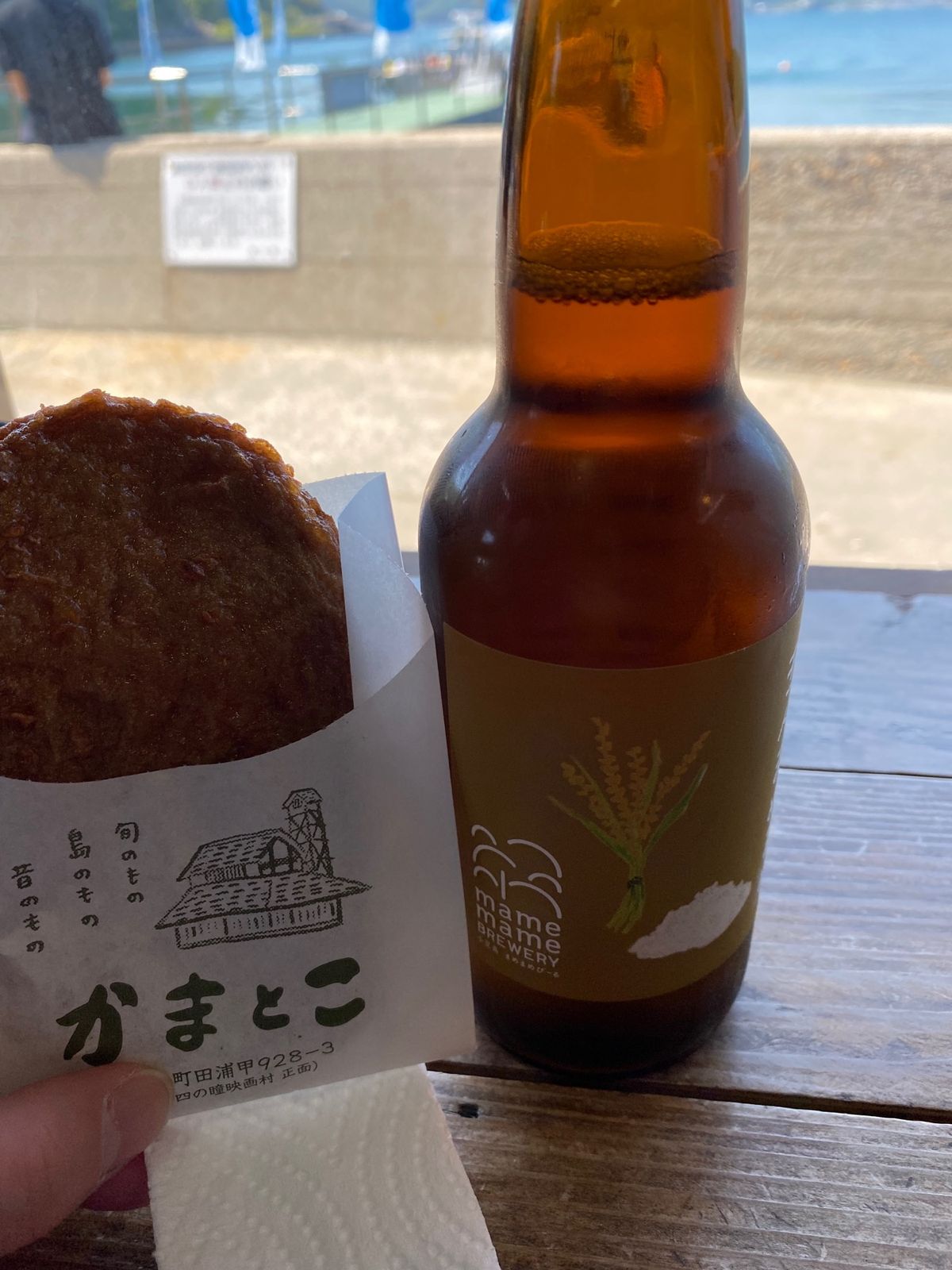 オリーブ茶！
オリーブコーラ！
ビールとじゃこ天！