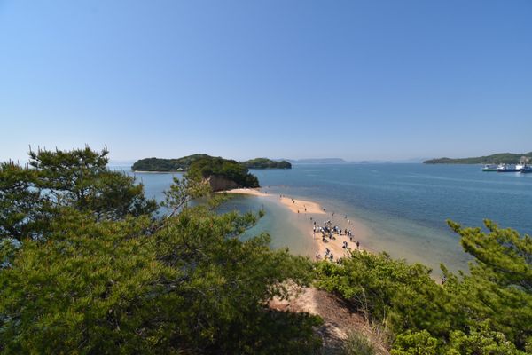 日本・香川県「香川旅！2泊3日！」の写真：約束の丘展望台！
とそこから見たエンジェ...