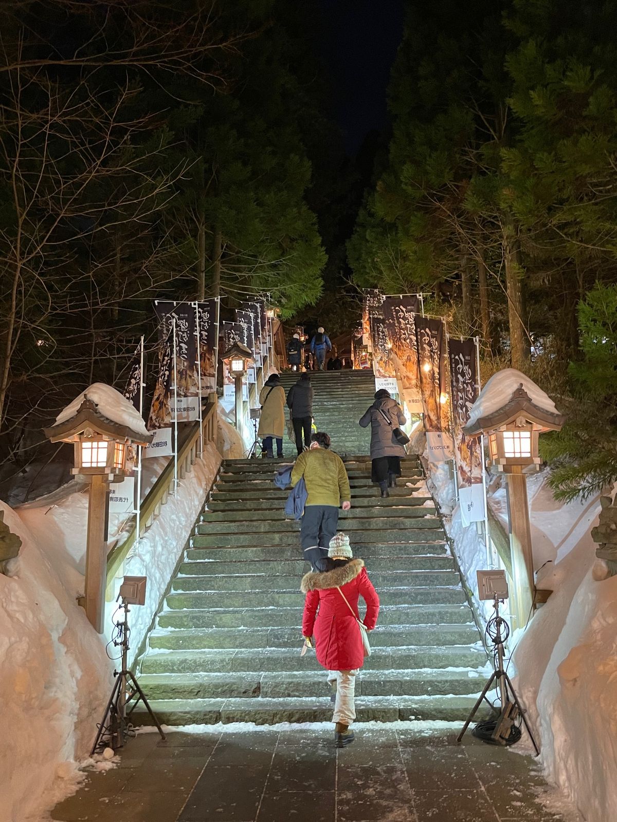 なまはげ紫灯まつり会場#真山神社
