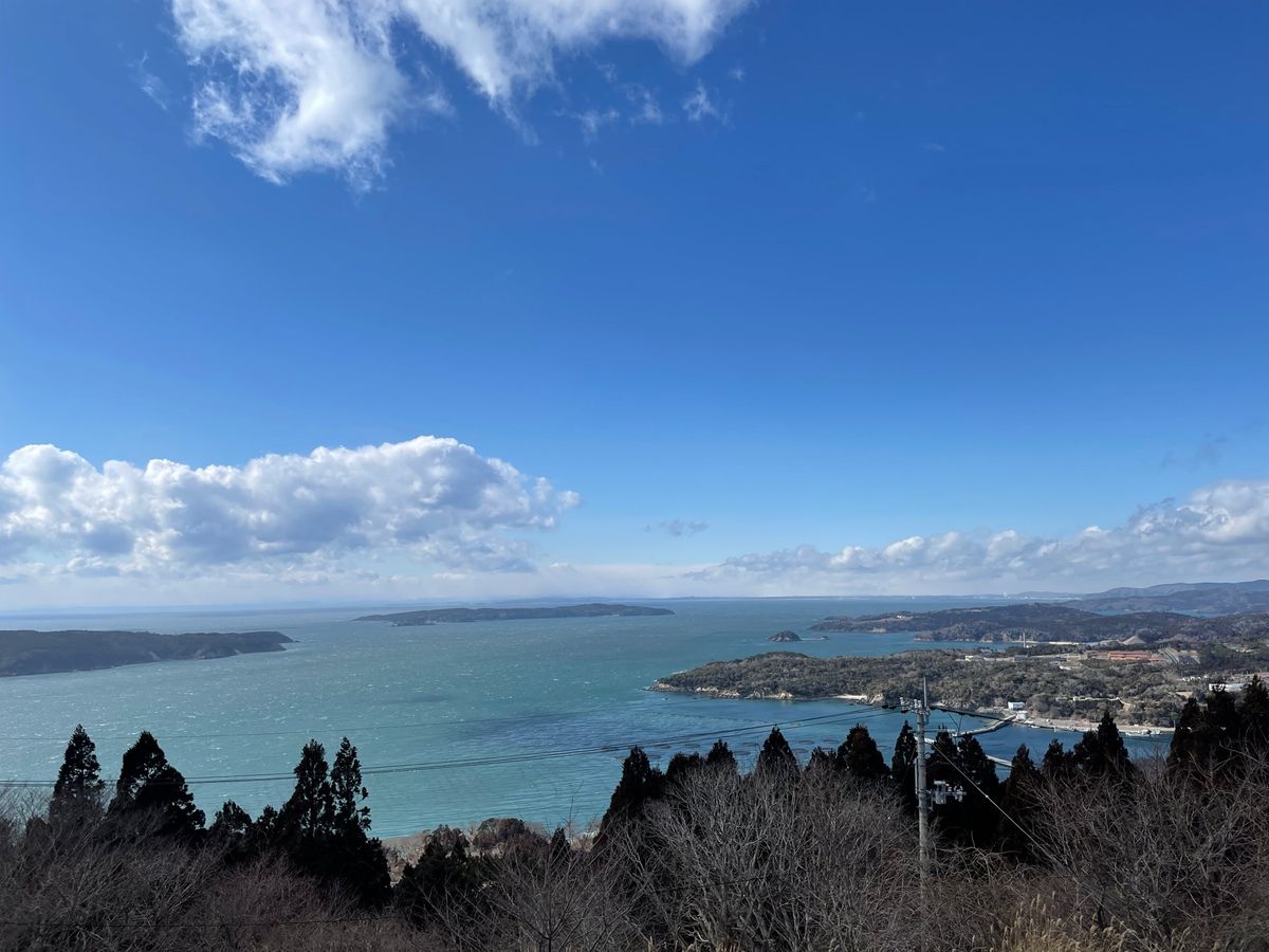 牡鹿半島ドライブ#御番所公園#金華山