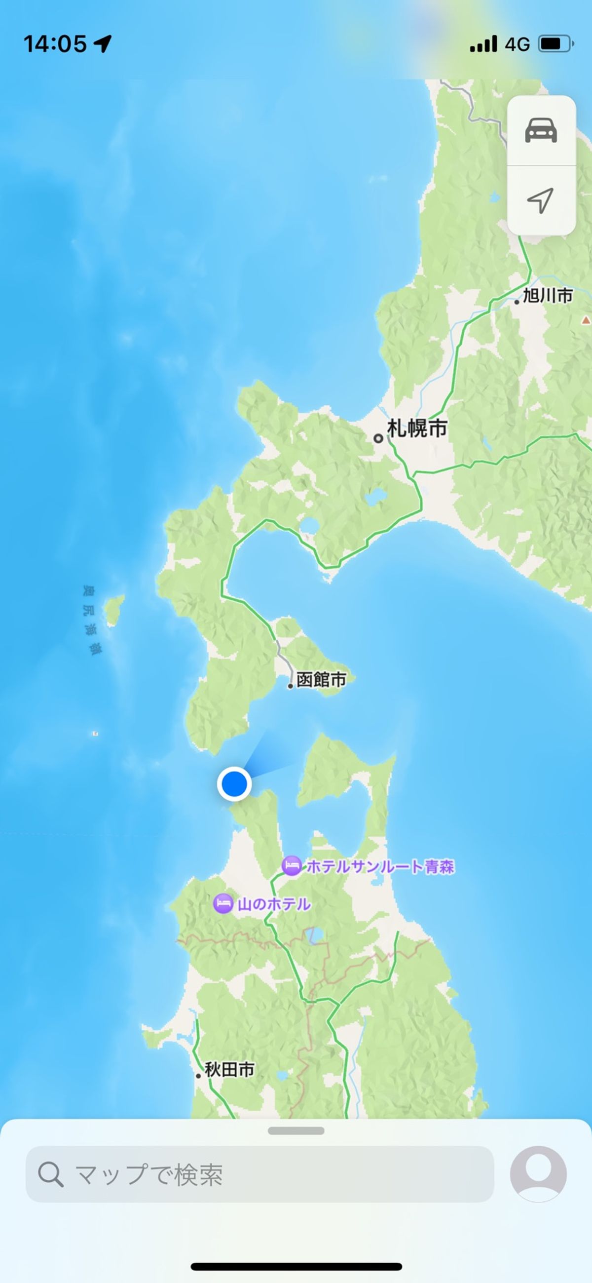 #龍飛崎#津軽海峡冬景色