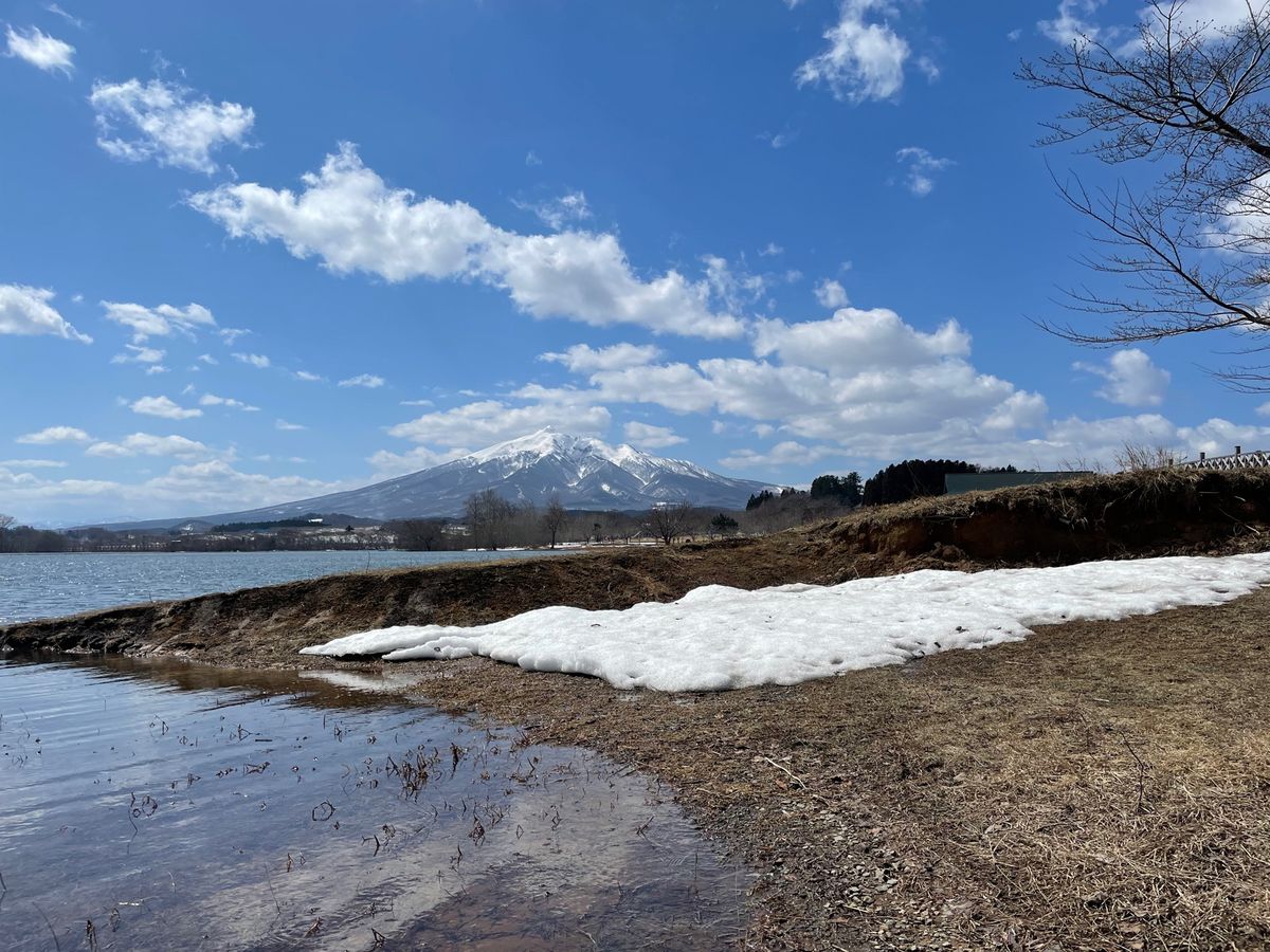 #富士見湖#鶴の舞橋