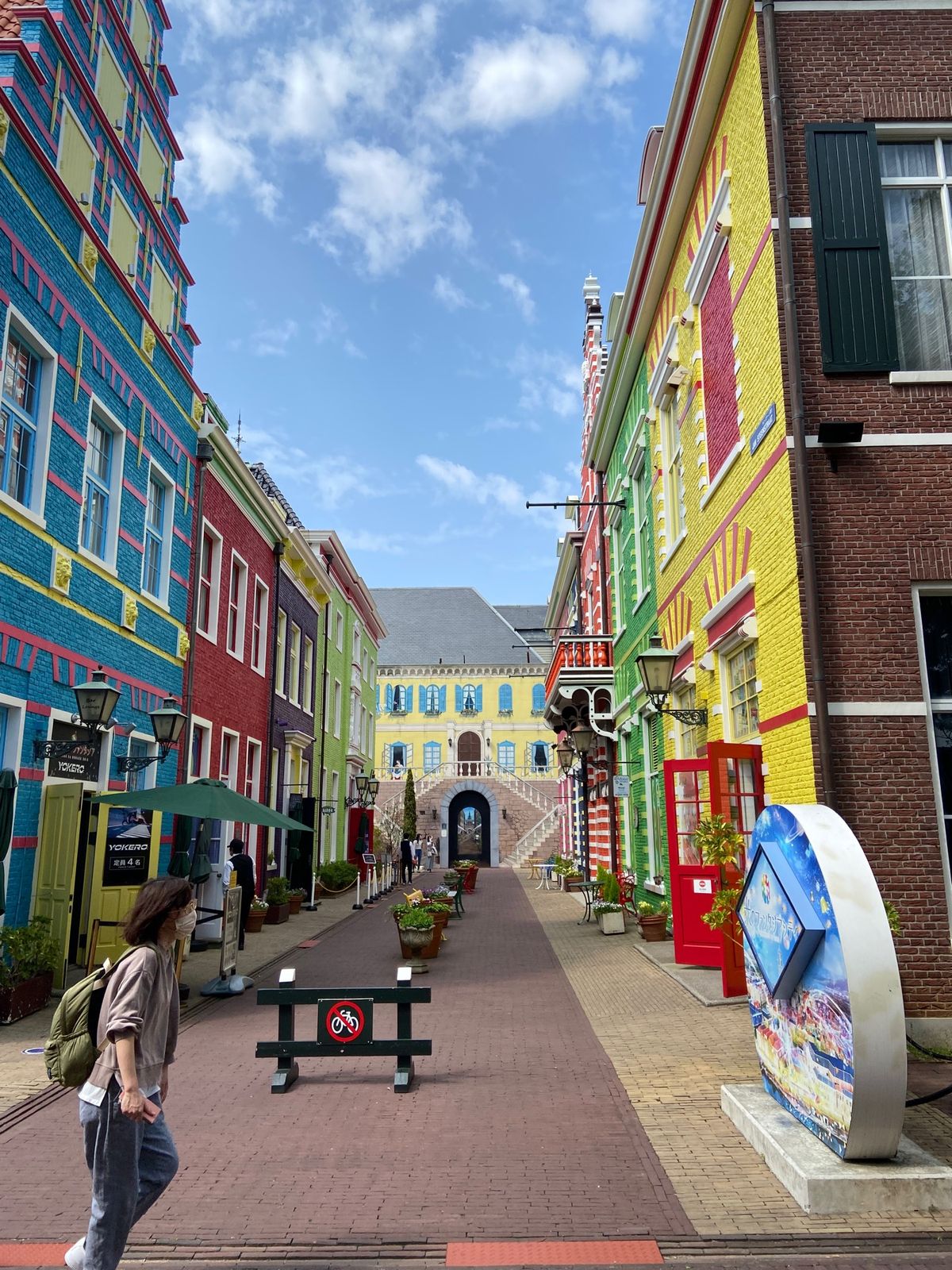 街全体がライトアップされていて、とても綺麗だった。
