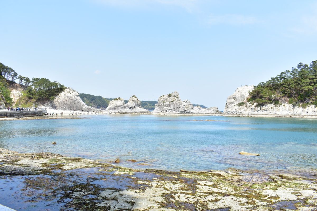 浄土ヶ浜→龍泉洞