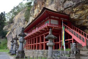 中尊寺→猊鼻渓→厳美渓→達谷窟毘沙門堂