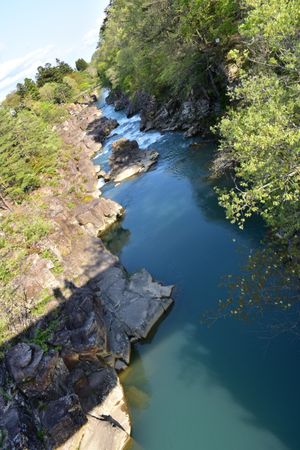 中尊寺→猊鼻渓→厳美渓→達谷窟毘沙門堂