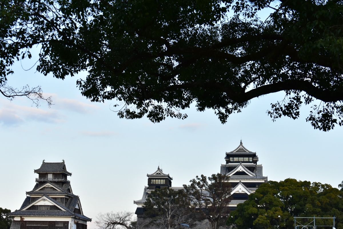阿蘇山　草千里ヶ浜→熊本城