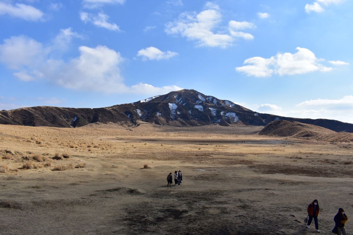 阿蘇山　草千里ヶ浜→熊本城