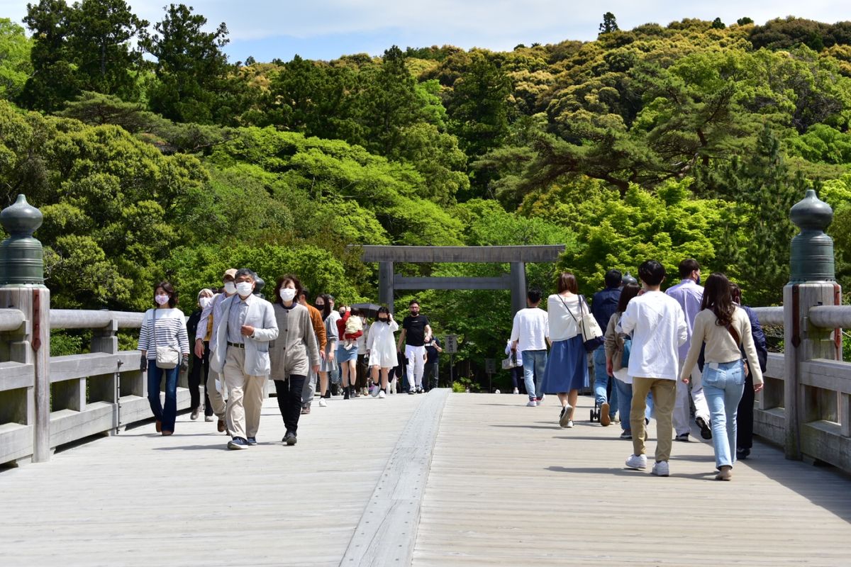 伊勢神宮　おかげ横丁