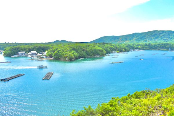 日本・三重県「伊勢旅行」の写真：英虞湾、都リゾート志摩ベイサイドテラス